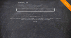 Desktop Screenshot of booksrating.com