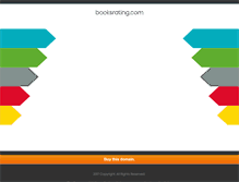 Tablet Screenshot of booksrating.com